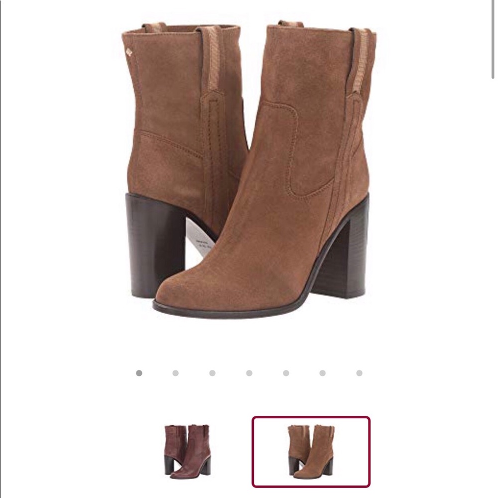 Leather bootie with pull tabs, Perfect any weather